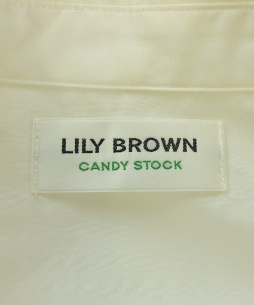 LILY BROWN（リリーブラウン）カジュアルシャツ 白 サイズ:F レディース/2200690489095