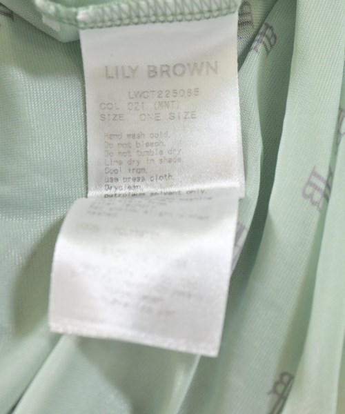 LILY BROWN（リリーブラウン）Tシャツ・カットソー 緑 サイズ:F レディース/2200690489101