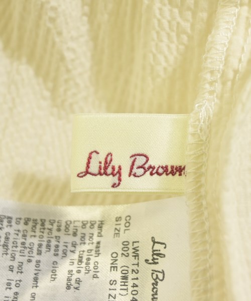 LILY BROWN（リリーブラウン）ブラウス 白 サイズ:ONE レディース/2200684503042
