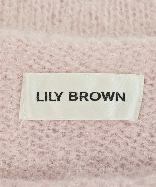 LILY BROWN（リリーブラウン）ニット・セーター ピンク サイズ:F レディース/2200685401033