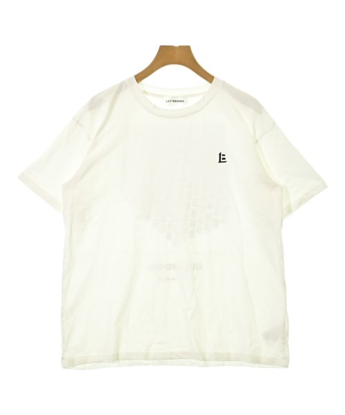 LILY BROWN(リリーブラウン)Tシャツ・カットソー 白 サイズ:F/2200683509014