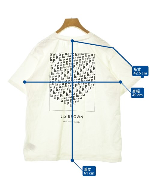 LILY BROWN（リリーブラウン）Tシャツ・カットソー 白 サイズ:F レディース/2200683509014