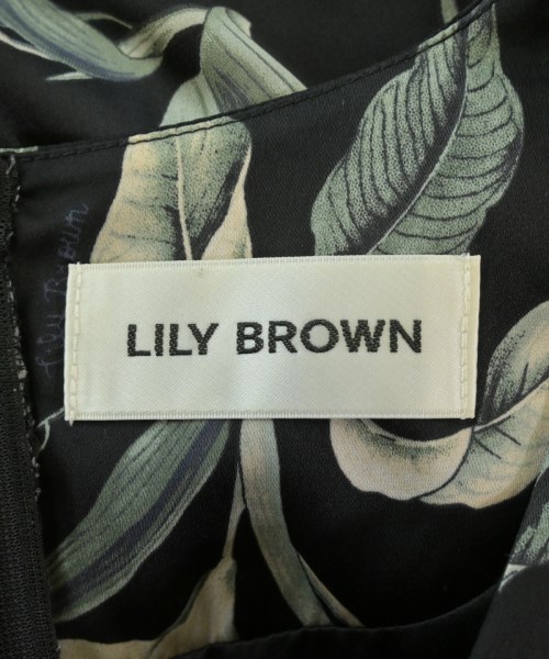 LILY BROWN（リリーブラウン）ワンピース 黒 サイズ:ONE レディース/2200683509021