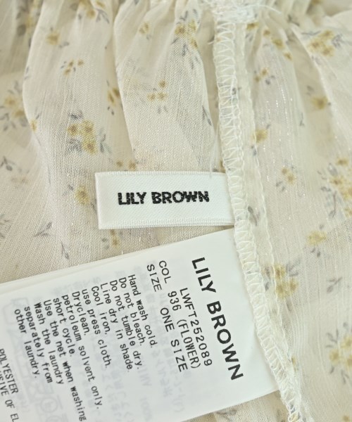 LILY BROWN（リリーブラウン）ブラウス ベージュ サイズ:F レディース/2200684886060