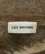 LILY BROWN（リリーブラウン）ニット・セーター 茶 サイズ:F レディース/2200692197035