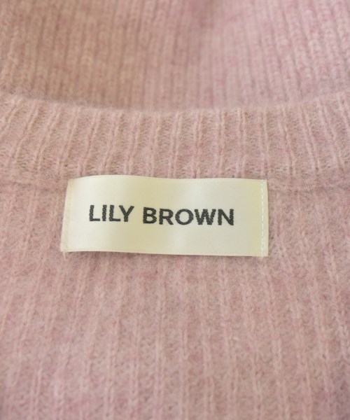 LILY BROWN（リリーブラウン）カーディガン ピンク サイズ:ONE レディース/2200687686032