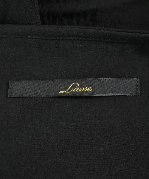 Liesse（リエス）ブラウス 黒 サイズ:F レディース/2200624130031