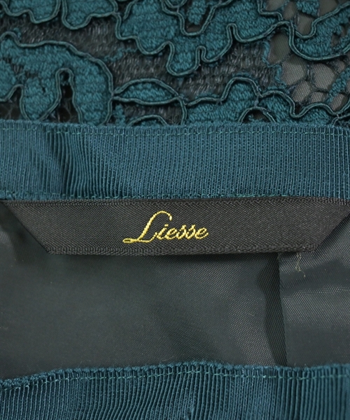 Liesse（リエス）ひざ丈スカート 青 サイズ:3(L位) レディース/2200608848075