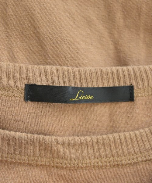 Liesse（リエス）Tシャツ・カットソー ベージュ サイズ:F レディース/2200610983023