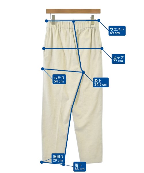 Liesse（リエス）スラックス 白 サイズ:3(L位) レディース/2200611868022