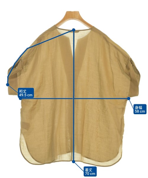 Liesse（リエス）ブラウス ベージュ サイズ:-(M位) レディース/2200675750028