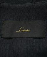 Liesse（リエス）ノーカラージャケット 黒 サイズ:4(XL位) レディース/2200672705113