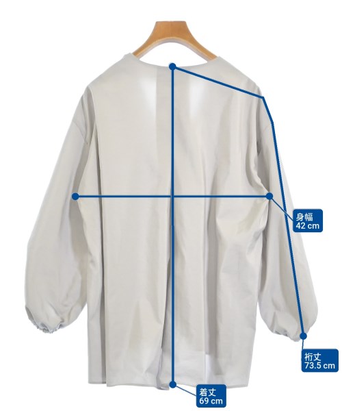 Liesse（リエス）ブラウス グレー サイズ:F レディース/2200674502086