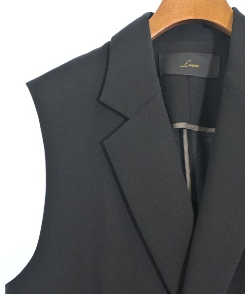 Liesse（リエス）ベスト 黒 サイズ:F レディース/2200646206028