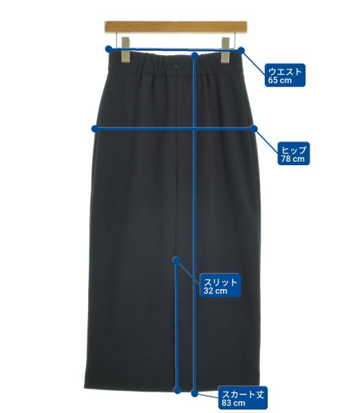 Liesse（リエス）ロング・マキシ丈スカート 黒 サイズ:3(L位) レディース/2200660695075