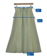 Liesse（リエス）ロング・マキシ丈スカート 緑 サイズ:2(M位) レディース/2200634583124