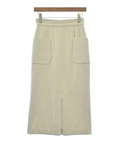 Liesse(リエス)ロング・マキシ丈スカート 白 サイズ:2(M位)/2200634583162