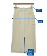 Liesse（リエス）ロング・マキシ丈スカート 白 サイズ:2(M位) レディース/2200634583162