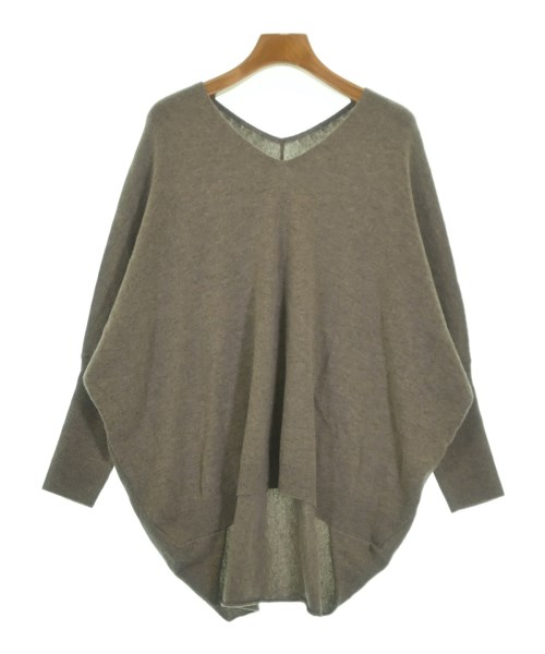 Liesse(リエス)ニット・セーター 茶 サイズ:F/2200643877016