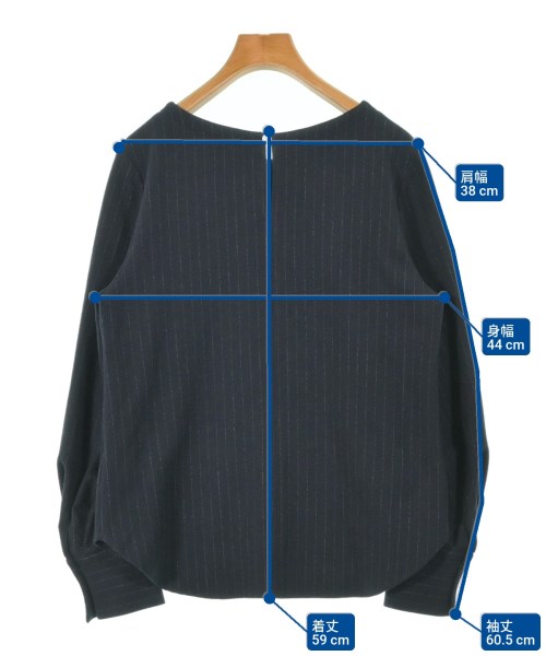 Liesse（リエス）ブラウス 紺 サイズ:-(M位) レディース/2200664721039