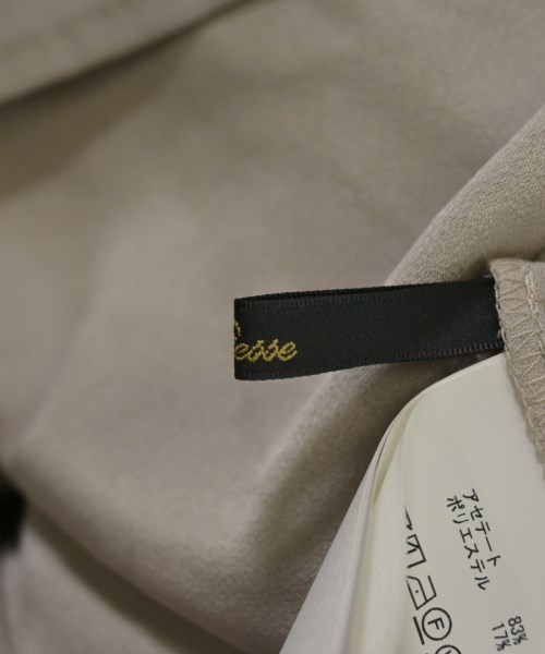 Liesse（リエス）ブラウス ベージュ サイズ:F レディース/2200663175086