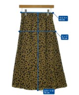 Liesse（リエス）ロング・マキシ丈スカート 茶 サイズ:3(L位) レディース/2200734853028