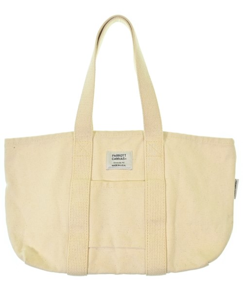 Parrott Canvas(パロットキャンバス)トートバッグ 白 サイズ:-/2200627529115