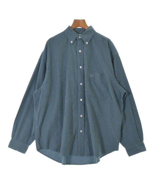 Parrott Canvas(パロットキャンバス)カジュアルシャツ 青 サイズ:F/2200672696022