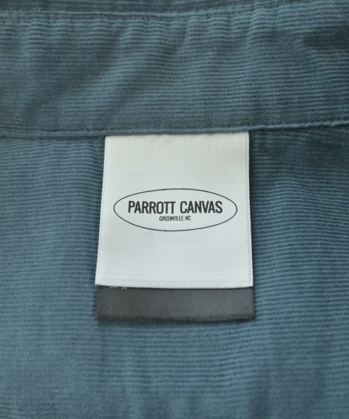 Parrott Canvas（パロットキャンバス）カジュアルシャツ 青 サイズ:F レディース/2200672696022