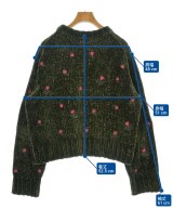 I am I（アイアムアイ）ニット・セーター 緑 サイズ:F レディース/2200619704018