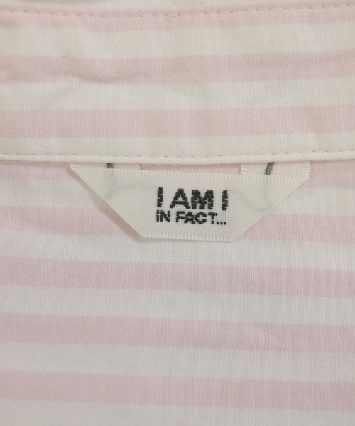 I am I（アイアムアイ）シャツワンピース ピンク サイズ:F レディース/2200601965663