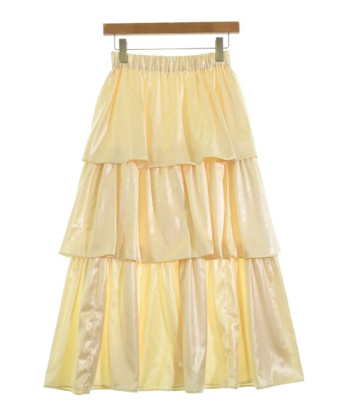 I am I（アイアムアイ）ロング・マキシ丈スカート ベージュ サイズ:F レディース/2200601965939