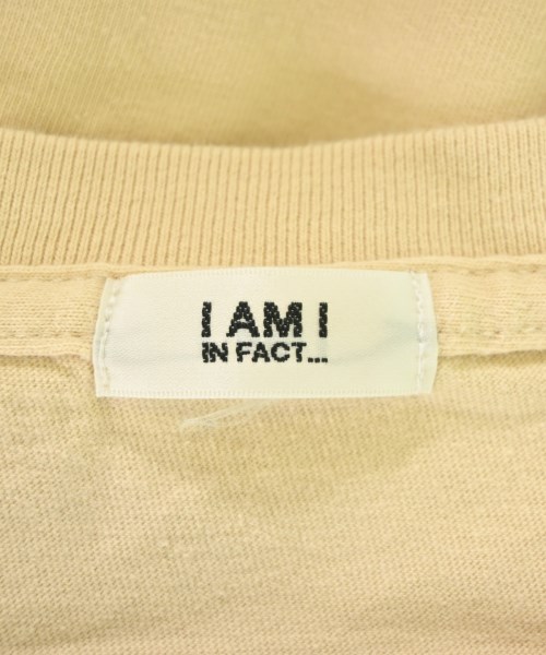 I am I（アイアムアイ）Tシャツ・カットソー ベージュ サイズ:F レディース/2200707758015