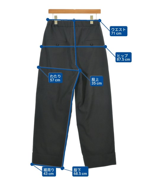 I am I（アイアムアイ）スラックス 黒 サイズ:F レディース/2200655153047