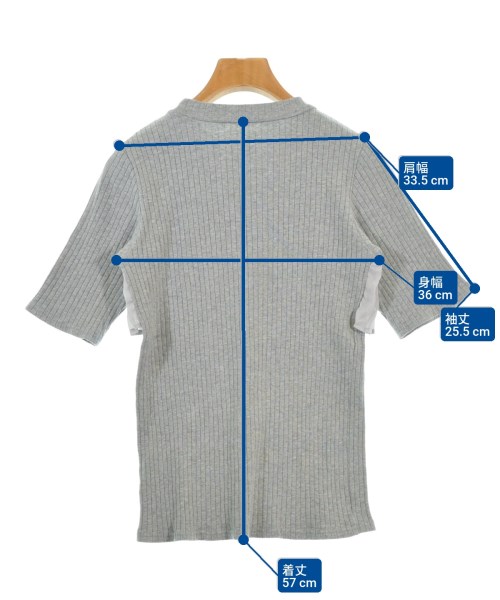 I am I（アイアムアイ）Tシャツ・カットソー グレー サイズ:F レディース/2200667622012