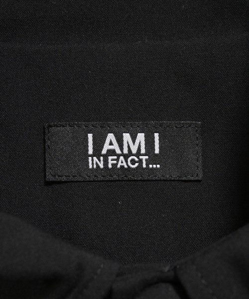 I am I（アイアムアイ）カジュアルジャケット 黒 サイズ:F レディース/2200685019092