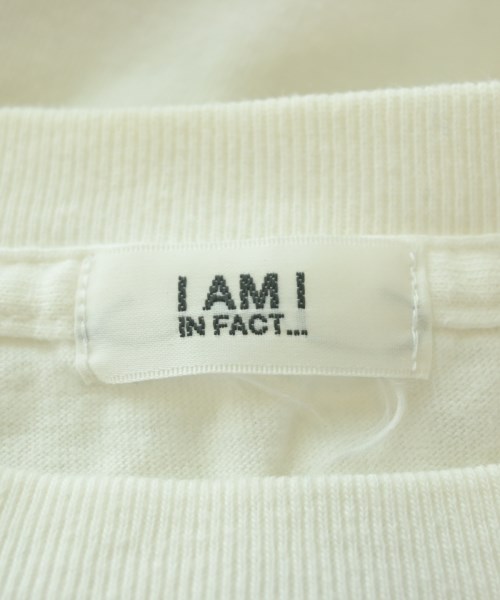 I am I（アイアムアイ）Tシャツ・カットソー 白 サイズ:F レディース/2200693177067