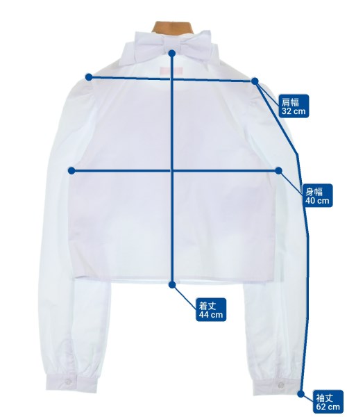 lilLilly（リルリリィ）ブラウス 白 サイズ:F レディース/2200627491177