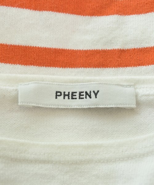 PHEENY（フィーニー）Tシャツ・カットソー 白 サイズ:F レディース/2200622143019