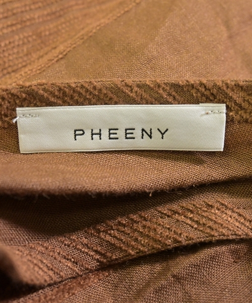 PHEENY（フィーニー）ワンピース 茶 サイズ:F レディース/2200606707312