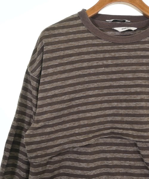 PHEENY（フィーニー）Tシャツ・カットソー 茶 サイズ:F レディース/2200613889049
