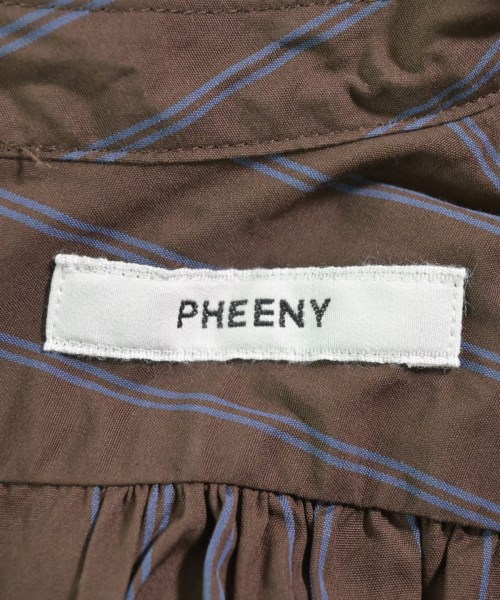 PHEENY（フィーニー）ブラウス 茶 サイズ:F レディース/2200606837071