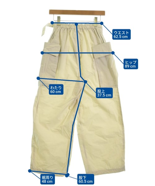 PHEENY（フィーニー）カーゴパンツ 白 サイズ:1(S位) レディース/2200617049128