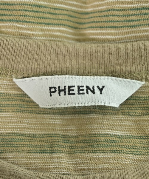 PHEENY（フィーニー）Tシャツ・カットソー ベージュ サイズ:F レディース/2200679138075