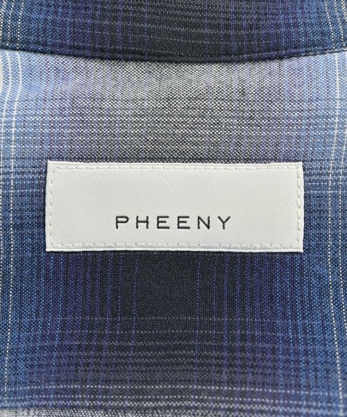 PHEENY（フィーニー）カジュアルシャツ 紺 サイズ:F レディース/2200699332040