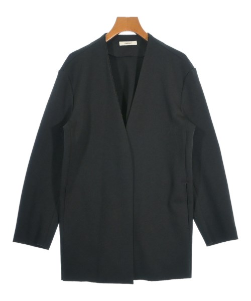 PHEENY(フィーニー)ノーカラージャケット 黒 サイズ:F/2200650791022