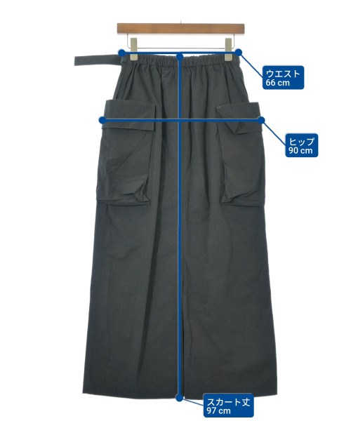 PHEENY（フィーニー）ロング・マキシ丈スカート 黒 サイズ:2(M位) レディース/2200655758099