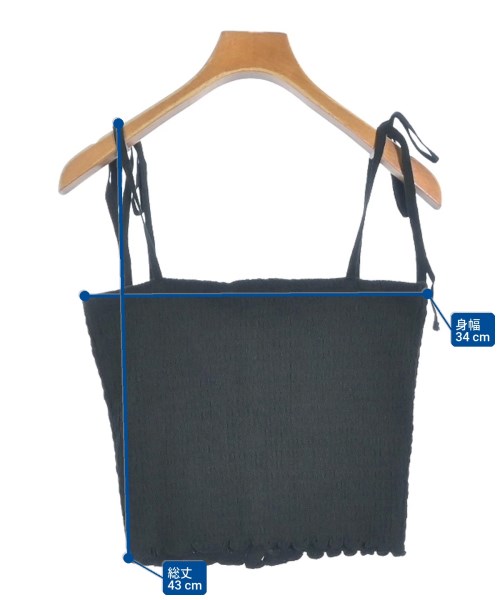 PHEENY（フィーニー）キャミソール 黒 サイズ:F レディース/2200659181442