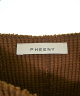 PHEENY（フィーニー）Tシャツ・カットソー 茶 サイズ:F レディース/2200711252431