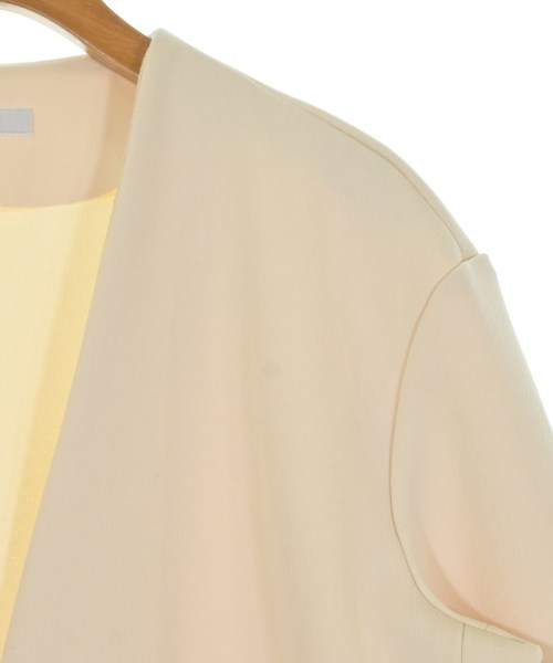 PHEENY（フィーニー）ノーカラージャケット 白 サイズ:F レディース/2200650943018